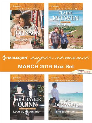 cover image of Harlequin Superromance March 2016 Box Set